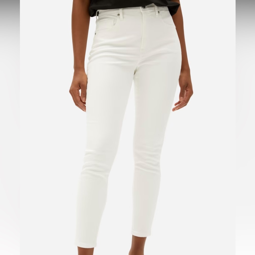 Everlane White Curvy Skinny Jean Regular